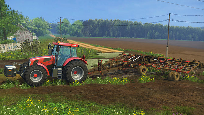 Vila Vibro-Cultivator 10M v2.1 для Farming Simulator 2015