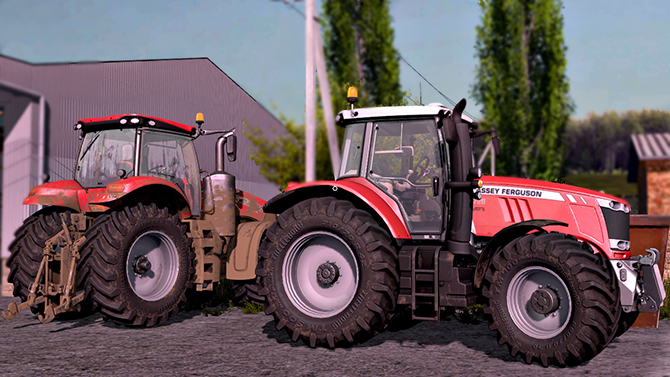 MASSEY FERGUSON для Farming Simulator 2017