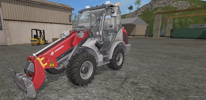 Мод "Weidemann 3080 CX80T 1.2" для Farming Simulator 2017