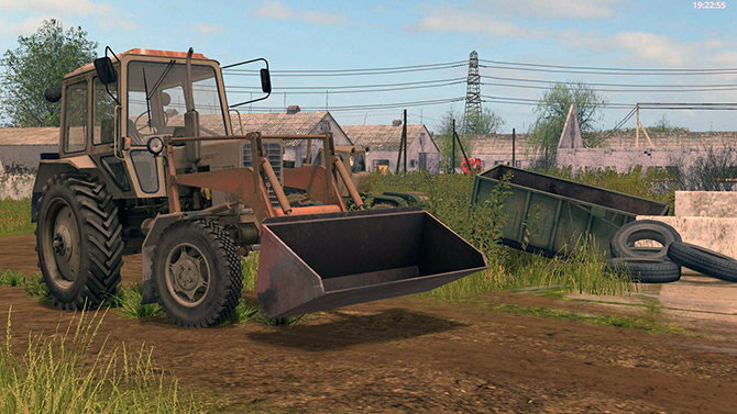 МТЗ 82 PKU для Farming Simulator 2017