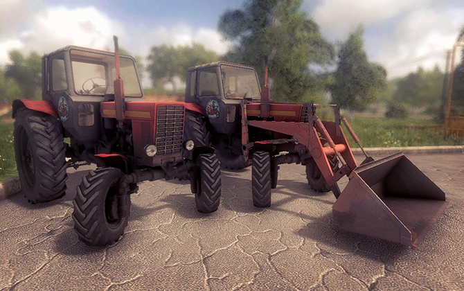 Мод "МТЗ 82" для Farming Simulator 2017